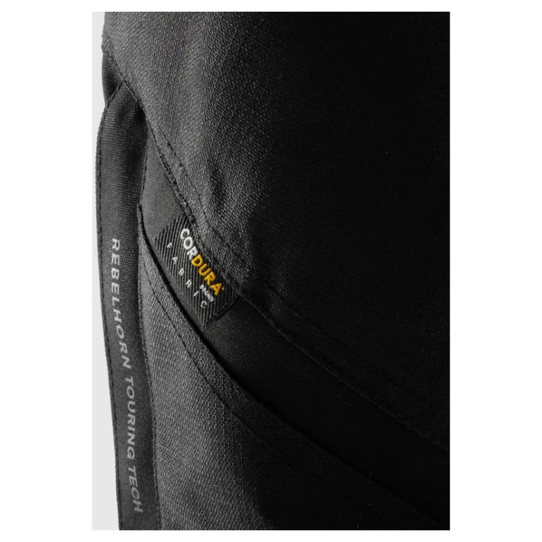 Spodnie tekstylne REBELHORN HARDY 3.0 BLACK/GREY czarny szary