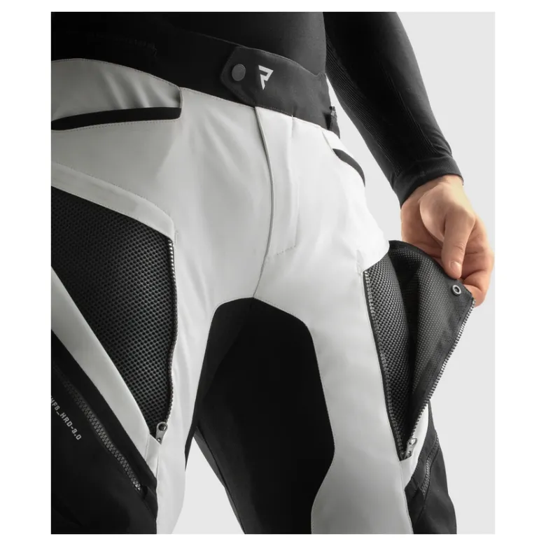 Spodnie tekstylne REBELHORN HARDY 3.0 BLACK/GREY czarny szary