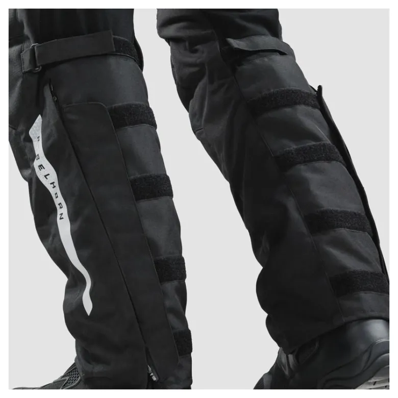 Spodnie tekstylne REBELHORN CUBBY V BLACK/GREY czarny szary
