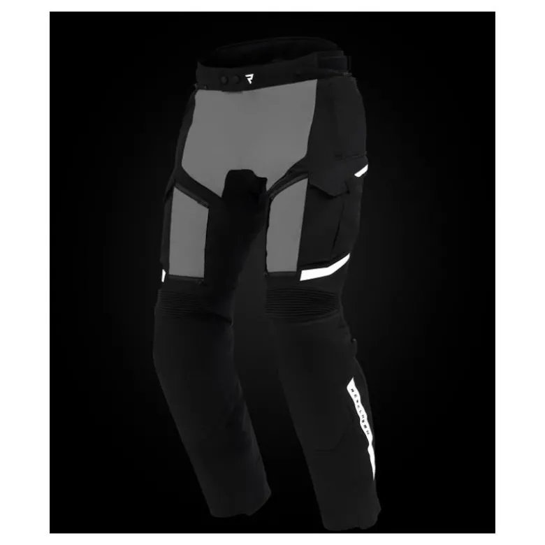 Spodnie tekstylne REBELHORN CUBBY V BLACK/GREY czarny szary
