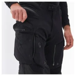 Spodnie tekstylne REBELHORN RANGE BLACK czarny