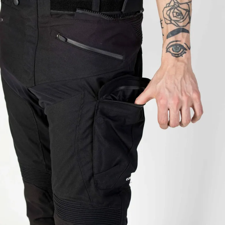 Spodnie tekstylne REBELHORN HARDY II BLACK czarny
