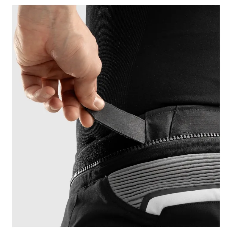 Spodnie tekstylne REBELHORN BORG II BLACK/GREY czarny szary
