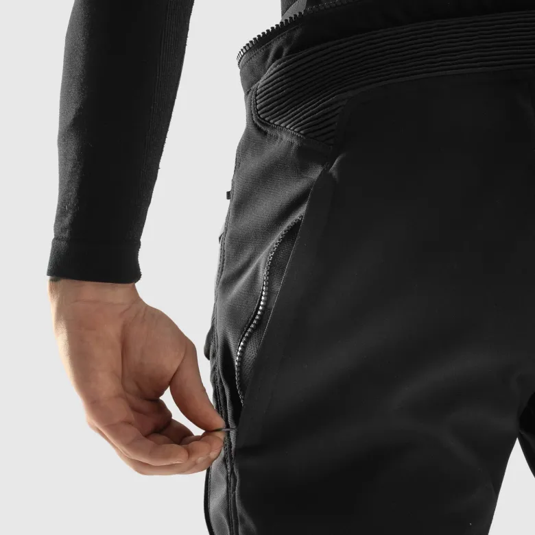 Spodnie tekstylne REBELHORN HARDY 3.0 SHORT BLACK czarny