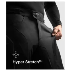 Spodnie tekstylne REBELHORN HIFLOW V SHORT BLACK czarny