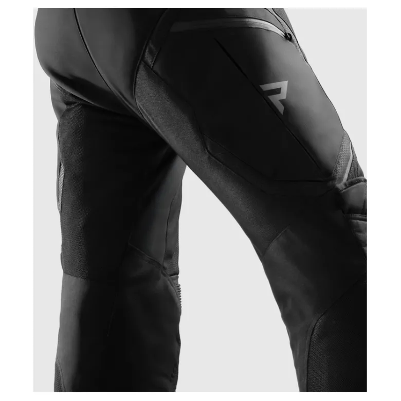 Spodnie tekstylne REBELHORN HIFLOW V SHORT BLACK czarny