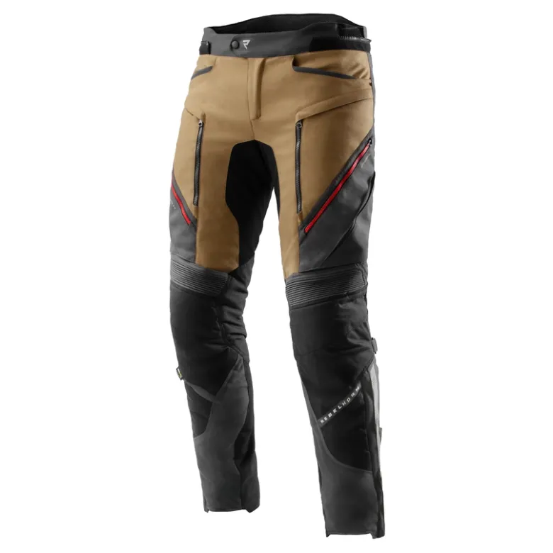 Spodnie tekstylne REBELHORN HARDY 3.0 DESERT/GREY/RED brązowy szary czerwony