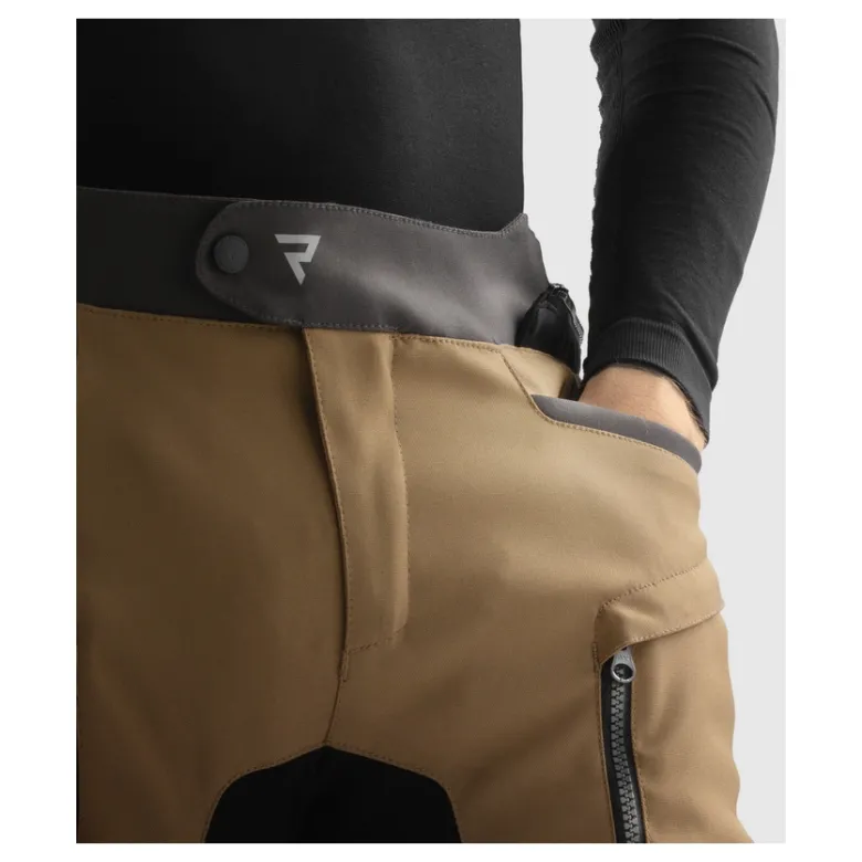 Spodnie tekstylne REBELHORN HARDY 3.0 DESERT/GREY/RED brązowy szary czerwony