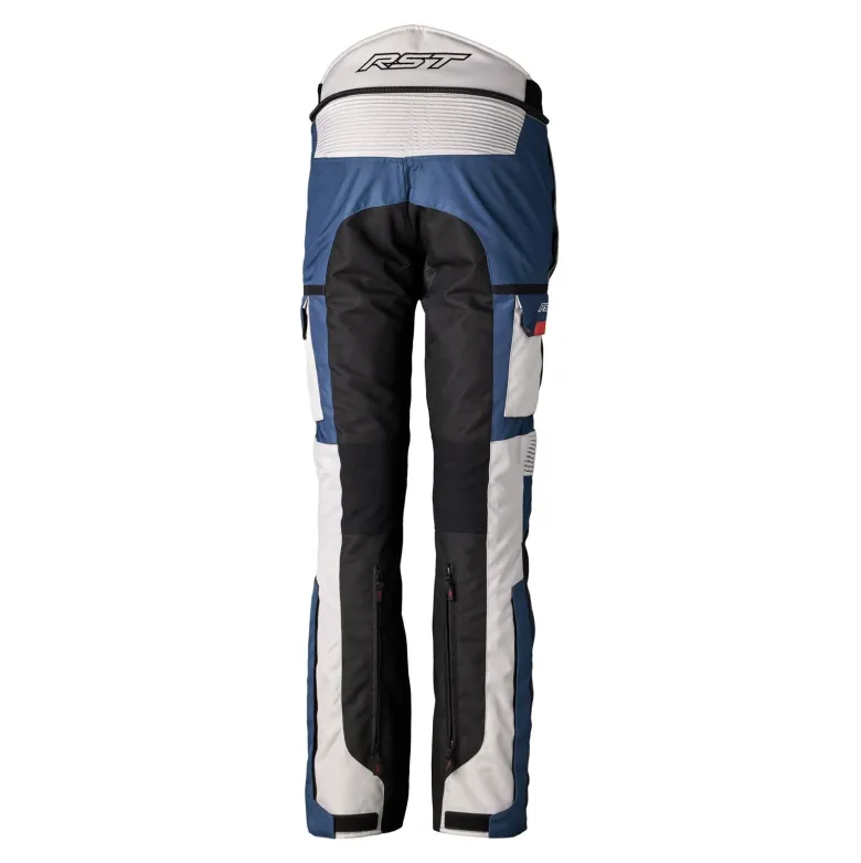 Spodnie tekstylne RST ADVENTURE-X CE SILVER/DARK BLUE/RED szary niebieski czerwony