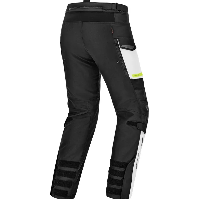 Spodnie tekstylne SHIMA DUNE FLUO czarny szary żółty fluo