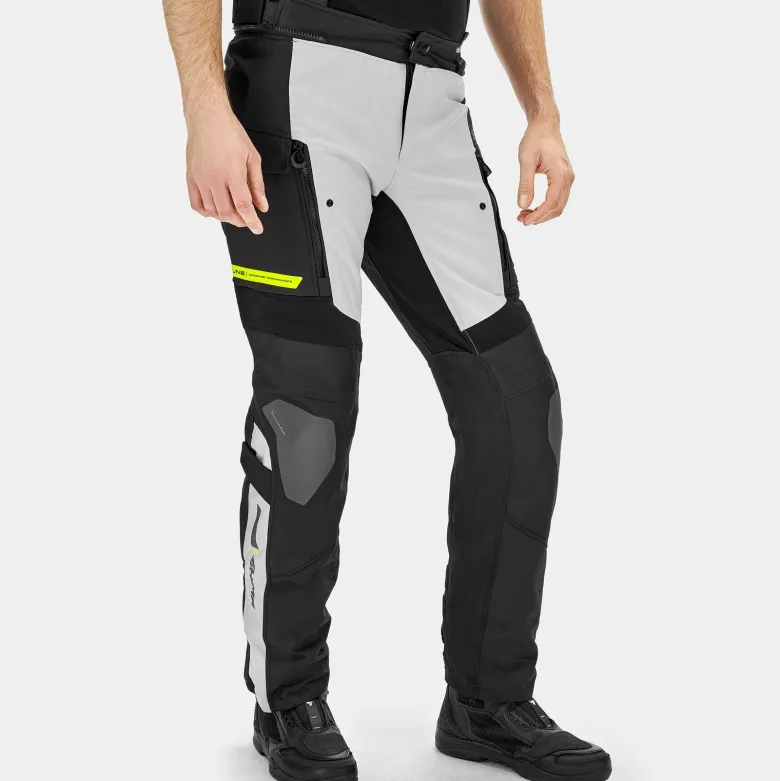 Spodnie tekstylne SHIMA DUNE FLUO czarny szary żółty fluo