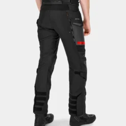 Spodnie tekstylne SHIMA DUNE RED czarny szary czerwony
