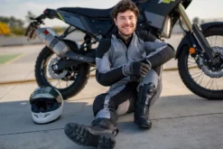 Spodnie tekstylne SHIMA JET GREY szary