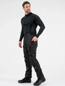 Spodnie tekstylne SHIMA RUNNER BLACK czarny