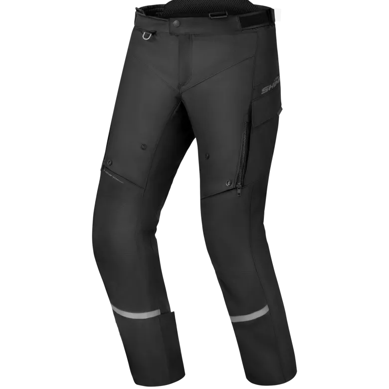 Spodnie tekstylne SHIMA RUNNER BLACK czarny