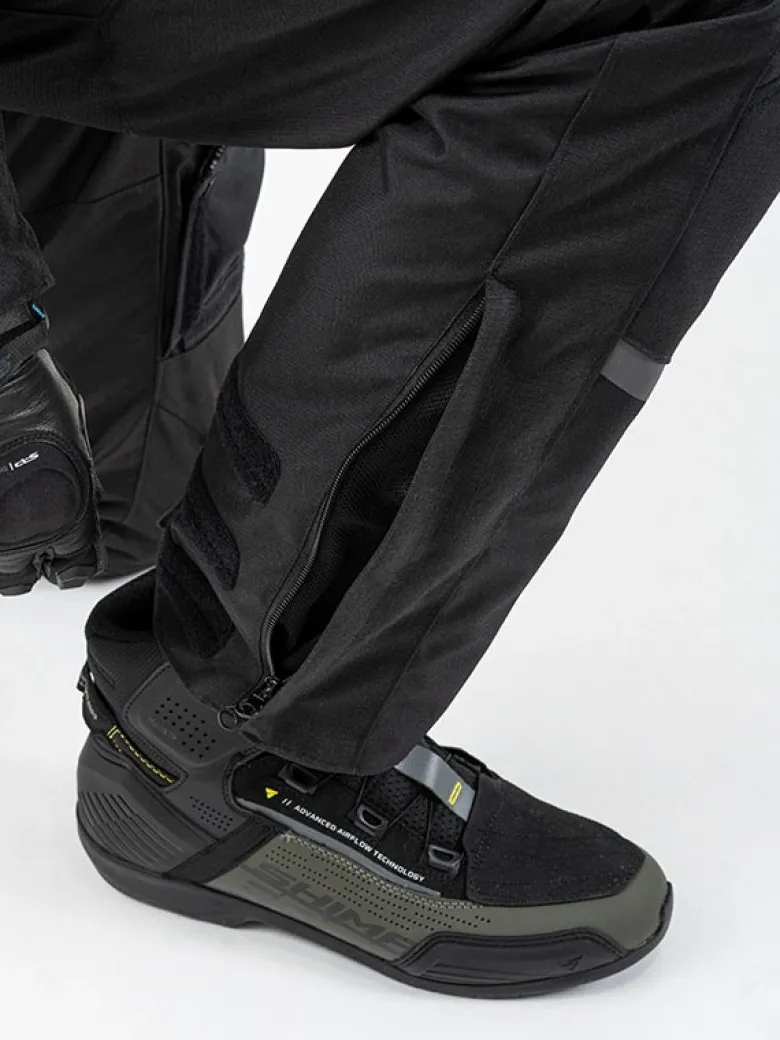 Spodnie tekstylne SHIMA RUNNER BLACK czarny