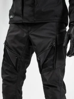 Spodnie tekstylne SHIMA RUNNER BLACK czarny