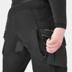 Spodnie tekstylne SHIMA TRACKER BLACK czarny