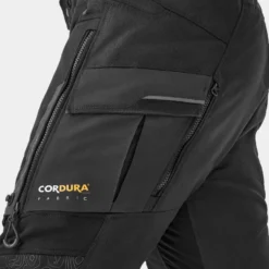 Spodnie tekstylne SHIMA TRACKER BLACK czarny