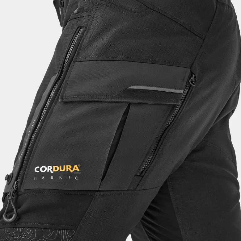 Spodnie tekstylne SHIMA TRACKER BLACK czarny