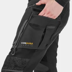 Spodnie tekstylne SHIMA TRACKER BLACK czarny
