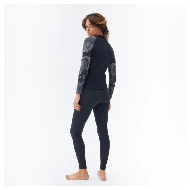Spodnie termoaktywne damskie REBELHORN FREEZE II LADY BLACK czarny