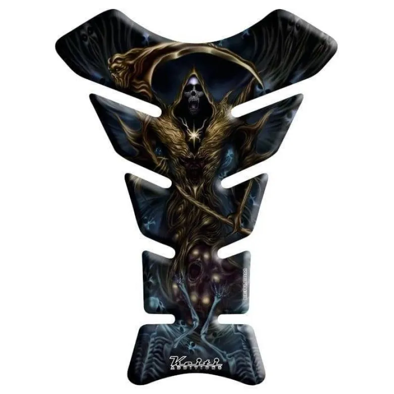 Tankpad KEITI DEATH BLADE czarny złoty