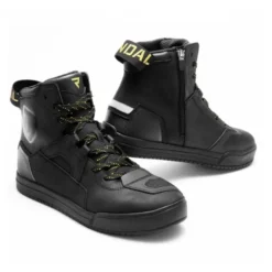Trampki motocyklowe damskie REBELHORN VANDAL II LADY BLACK/GOLD czarny złoty