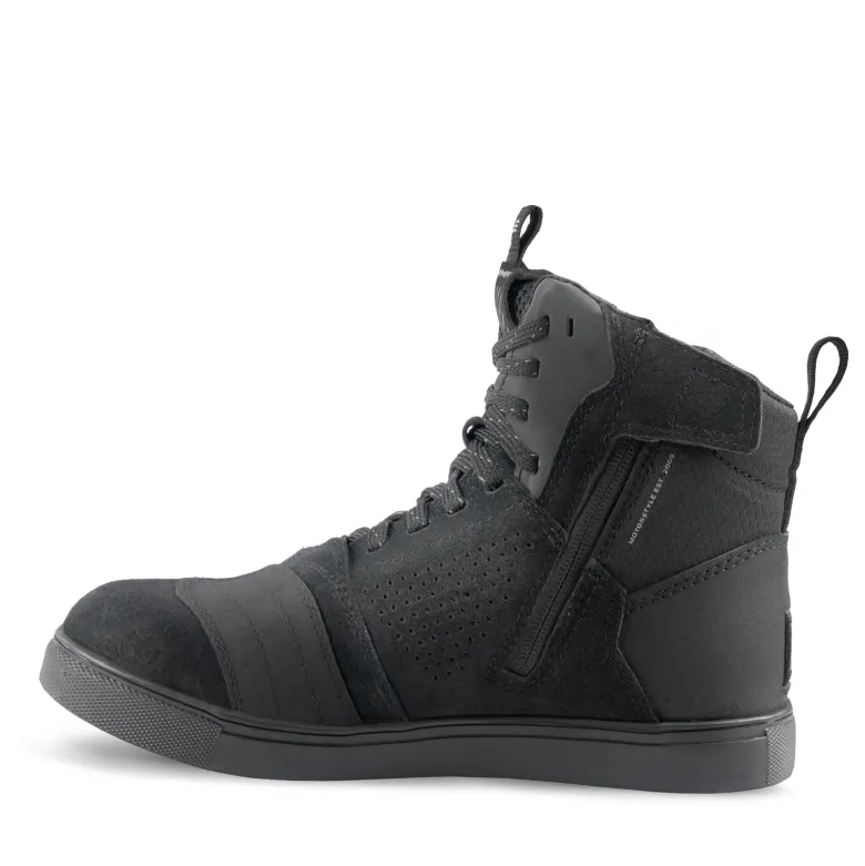 Trampki motocyklowe damskie SHIMA REBEL 2.0 VENT LADY BLACK czarny