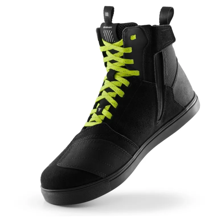 Trampki motocyklowe damskie SHIMA REBEL 2.0 VENT LADY BLACK czarny