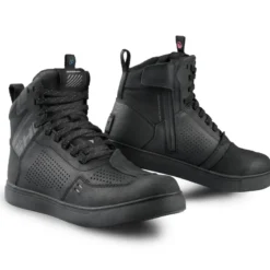 Trampki motocyklowe damskie SHIMA REBEL 2.0 WP LADY BLACK czarny