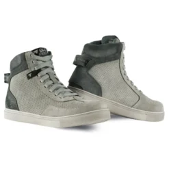 Trampki motocyklowe damskie SHIMA SX-2 EVO LADY GREY szary biały