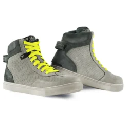 Trampki motocyklowe damskie SHIMA SX-2 EVO LADY GREY szary biały