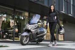 Trampki motocyklowe damskie SHIMA SX-2 EVO LADY GREY szary biały