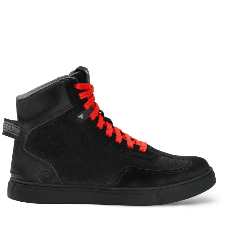 Trampki motocyklowe damskie SHIMA SX-2 EVO LADY BLACK czarny biały