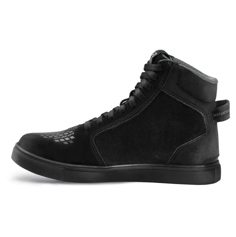 Trampki motocyklowe damskie SHIMA SX-2 EVO LADY BLACK czarny biały