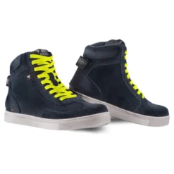 Trampki motocyklowe damskie SHIMA SX-2 EVO LADY BLUE granatowy biały