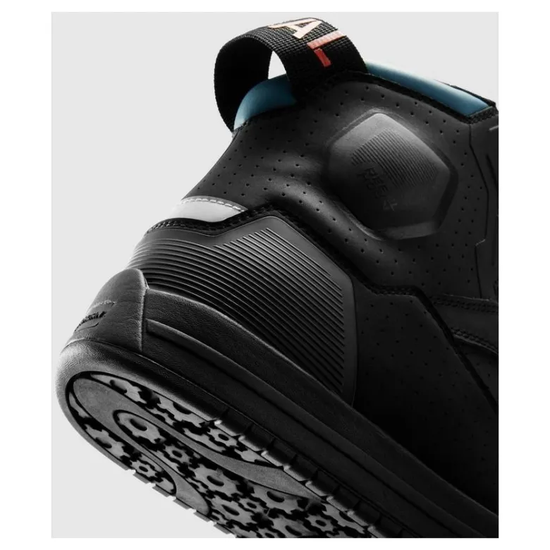 Trampki motocyklowe REBELHORN VANDAL II BLACK/BLUE/RED czarny niebieski czerwony