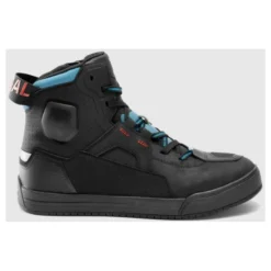 Trampki motocyklowe REBELHORN VANDAL II BLACK/BLUE/RED czarny niebieski czerwony