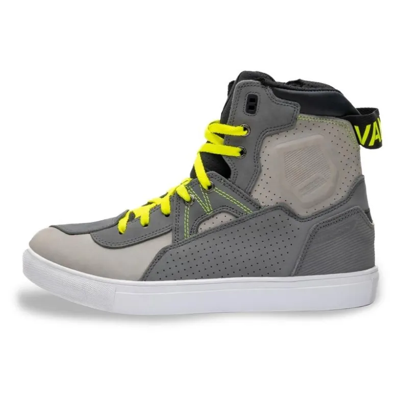 Trampki motocyklowe REBELHORN VANDAL MYSTERIOUS GREY/FLUO YELLOW szary żółty fluo
