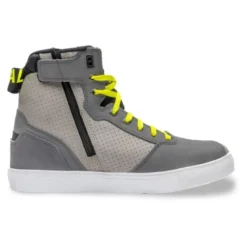 Trampki motocyklowe REBELHORN VANDAL MYSTERIOUS GREY/FLUO YELLOW szary żółty fluo