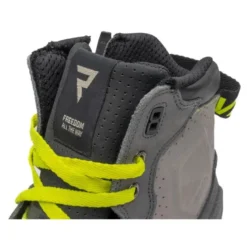 Trampki motocyklowe REBELHORN VANDAL MYSTERIOUS GREY/FLUO YELLOW szary żółty fluo