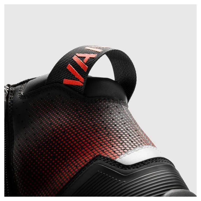 Trampki motocyklowe REBELHORN VANDAL II BLACK/RED czarny czerwony
