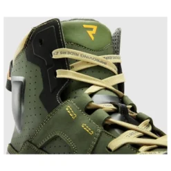 Trampki motocyklowe REBELHORN VANDAL II GREEN/BLACK/ORANGE zielony czarny pomarańczowy