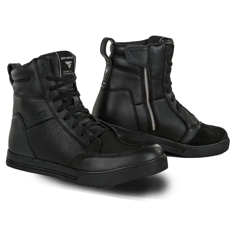 Trampki motocyklowe SHIMA BLAKE BLACK czarny