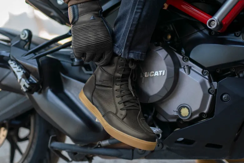 Trampki motocyklowe SHIMA BLAKE BROWN brązowy