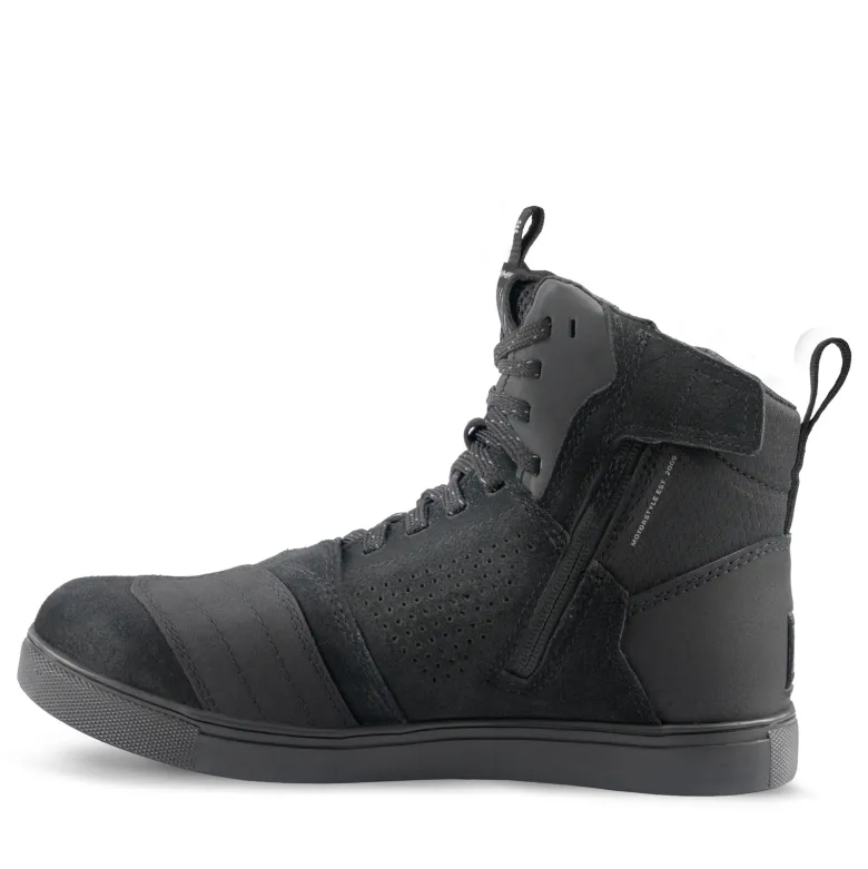 Trampki motocyklowe SHIMA REBEL 2.0 VENT BLACK czarny