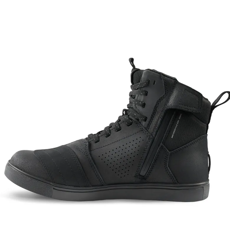 Trampki motocyklowe SHIMA REBEL 2.0 WP BLACK czarny