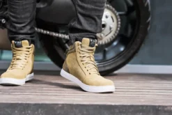 Trampki motocyklowe SHIMA SX-2 EVO BROWN brązowy biały