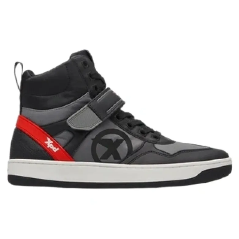 Trampki motocyklowe XPD MOTO PRO SNEAKERS ANTHRACITE/RED szary czerwony